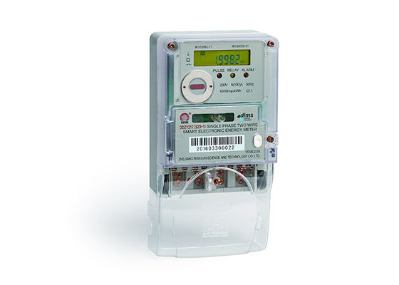 متر انرژی تک فاز هوشمند AMI با RS485 IEC 62056 61 Iec 62056 62