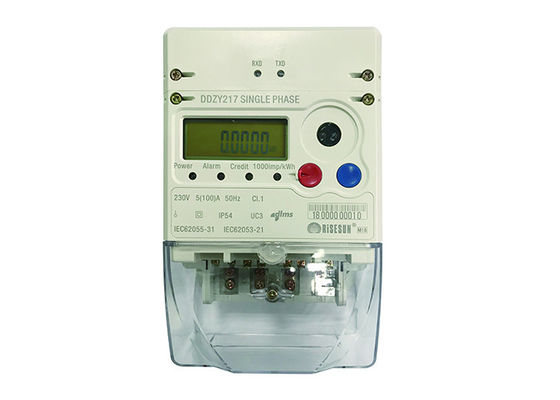 متر انرژی الکتریکی 230 ولت 5 آمپر 10 آمپر مبتنی بر IOT GSM متر هوشمند